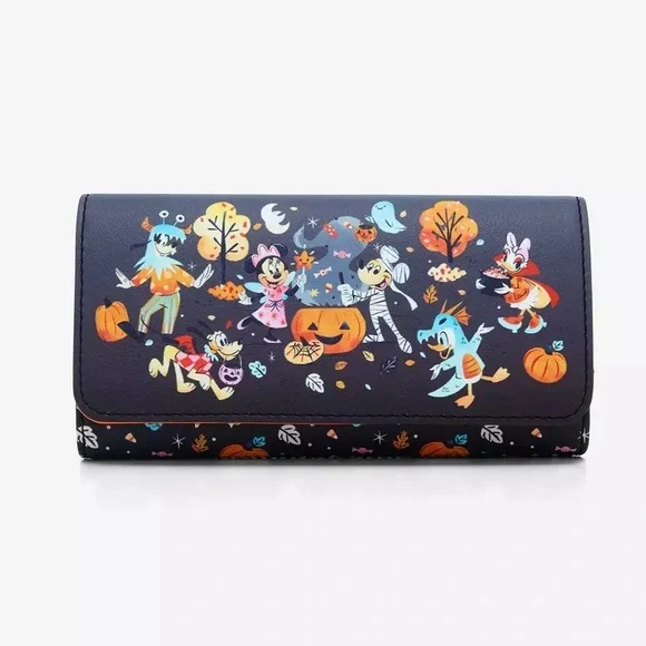 NWT Loungefly Disney Halloween Costumes Mini Backpack and wallet set - Picture 4 of 14